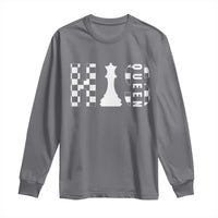 His Queen Chess Couple Matching Long Sleeve Shirt
