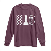 His Queen Chess Couple Matching Long Sleeve Shirt
