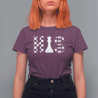 Couple Matching Chess His Queen T Shirt For Women