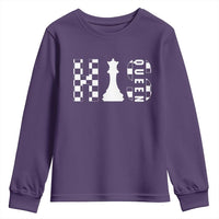 His Queen Chess Couple Matching Youth Sweatshirt