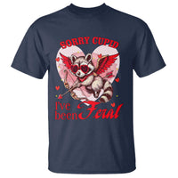 Funny Valentine's Day T Shirt Sorry Cupid I've Been Feral Raccoon