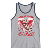 Funny Valentine's Day Tank Top Sorry Cupid I've Been Feral Raccoon