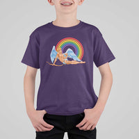 Funny Valentine's Day LGBT Cupid T Shirt For Kid