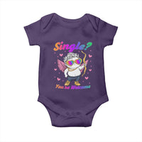 Funny Single You're Welcome Baby Onesie Rainbow LGBT Cupid