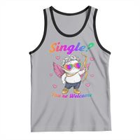Funny Single You're Welcome Tank Top Rainbow LGBT Cupid