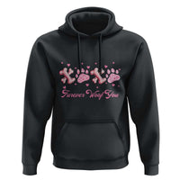 Valentine's Day Dog Lover Hoodie Furever Woof You Paw XO