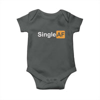 Funny Anti Valentine Single AF Baby Onesie