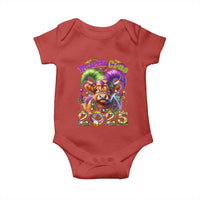 Mardi Gras 2025 Baby Onesie Cow Jester Outfit