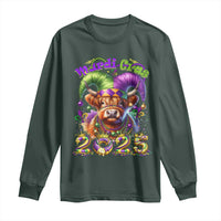Mardi Gras 2025 Long Sleeve Shirt Cow Jester Outfit
