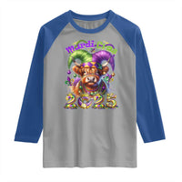 Mardi Gras 2025 Raglan Shirt Cow Jester Outfit