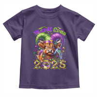 Mardi Gras 2025 Toddler T Shirt Cow Jester Outfit