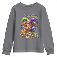 Mardi Gras 2025 Youth Sweatshirt Cow Jester Outfit