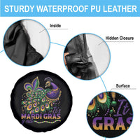 Mardi Gras Spare Tire Cover Its Mardi Gras Y'all Peacock Costume