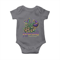 Mardi Gras Baby Onesie Its Mardi Gras Y'all Peacock Costume