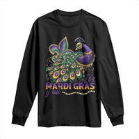 Mardi Gras Long Sleeve Shirt Its Mardi Gras Y'all Peacock Costume