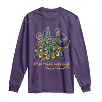 Mardi Gras Long Sleeve Shirt Its Mardi Gras Y'all Peacock Costume