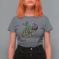Mardi Gras T Shirt For Women Its Mardi Gras Y'all Peacock Costume