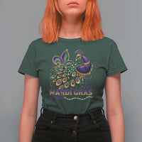 Mardi Gras T Shirt For Women Its Mardi Gras Y'all Peacock Costume