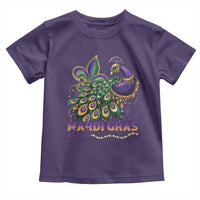 Mardi Gras Toddler T Shirt Its Mardi Gras Y'all Peacock Costume