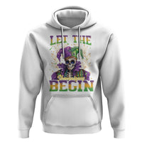Mardi Gras Hoodie Let The Shenanigans Begin Skeleton Jester Costume