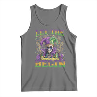 Mardi Gras Tank Top Let The Shenanigans Begin Skeleton Jester Costume