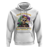Louisiana Mardi Gras Hoodie Cajun To The Bone Skeleton Jester Costume