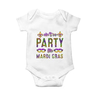 Ain't No Party Like Mardi Gras Baby Onesie