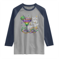 Ain't No Party Like Mardi Gras Raglan Shirt Fat Tuesday Louisiana Drinking Team