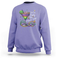 Ain't No Party Like Mardi Gras Sweatshirt Fat Tuesday Louisiana Drinking Team