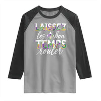 Mardi Gras Raglan Shirt Laissez Les Bon Temps Rouler