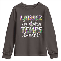 Mardi Gras Youth Sweatshirt Laissez Les Bon Temps Rouler