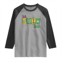 Mardi Gras La Weezy Ana Raglan Shirt