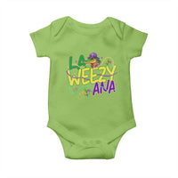 Mardi Gras Baby Onesie La Weezy Ana Hip Hop Aligator Louisiana