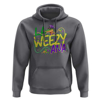 Mardi Gras Hoodie La Weezy Ana Hip Hop Aligator Louisiana
