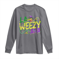 Mardi Gras Long Sleeve Shirt La Weezy Ana Hip Hop Aligator Louisiana