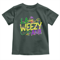 Mardi Gras Toddler T Shirt La Weezy Ana Hip Hop Aligator Louisiana