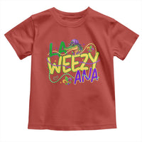 Mardi Gras Toddler T Shirt La Weezy Ana Hip Hop Aligator Louisiana