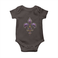 Louisiana Aesthetic Fleur De Lis Baby Onesie