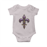 Louisiana Aesthetic Fleur De Lis Baby Onesie