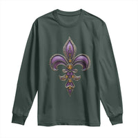 Louisiana Aesthetic Fleur De Lis Long Sleeve Shirt