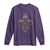 Louisiana Aesthetic Fleur De Lis Long Sleeve Shirt