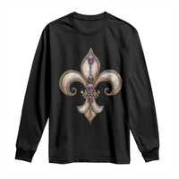 Aesthetic Fleur De Lis Long Sleeve Shirt