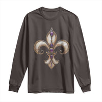 Aesthetic Fleur De Lis Long Sleeve Shirt