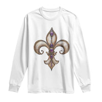 Aesthetic Fleur De Lis Long Sleeve Shirt TS09