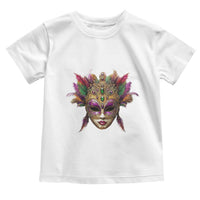 Jeweled Mask Louisiana Mardi Gras Toddler T Shirt