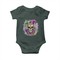 Skeleton Jester Louisiana Mardi Gras Baby Onesie