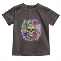 Skeleton Jester Louisiana Mardi Gras Toddler T Shirt