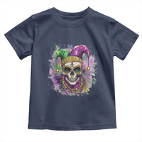 Skeleton Jester Louisiana Mardi Gras Toddler T Shirt