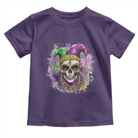 Skeleton Jester Louisiana Mardi Gras Toddler T Shirt