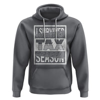 Funny Accountant Hoodie I Survived Tax Season - Wonder Print Shop